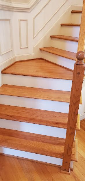 Wooden Stair — Virginia Beach, VA — Scott's Hardwood Floors
