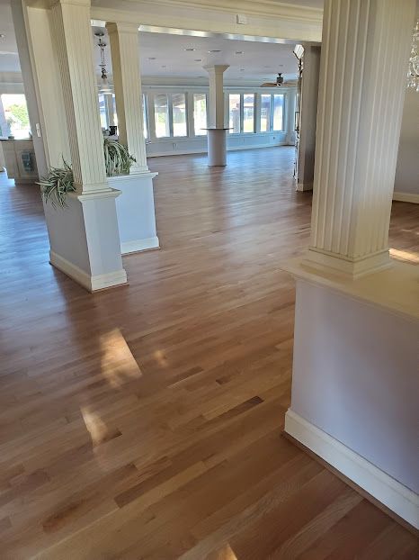 Living Area Side View Flooring — Virginia Beach, VA — Scott's Hardwood Floors