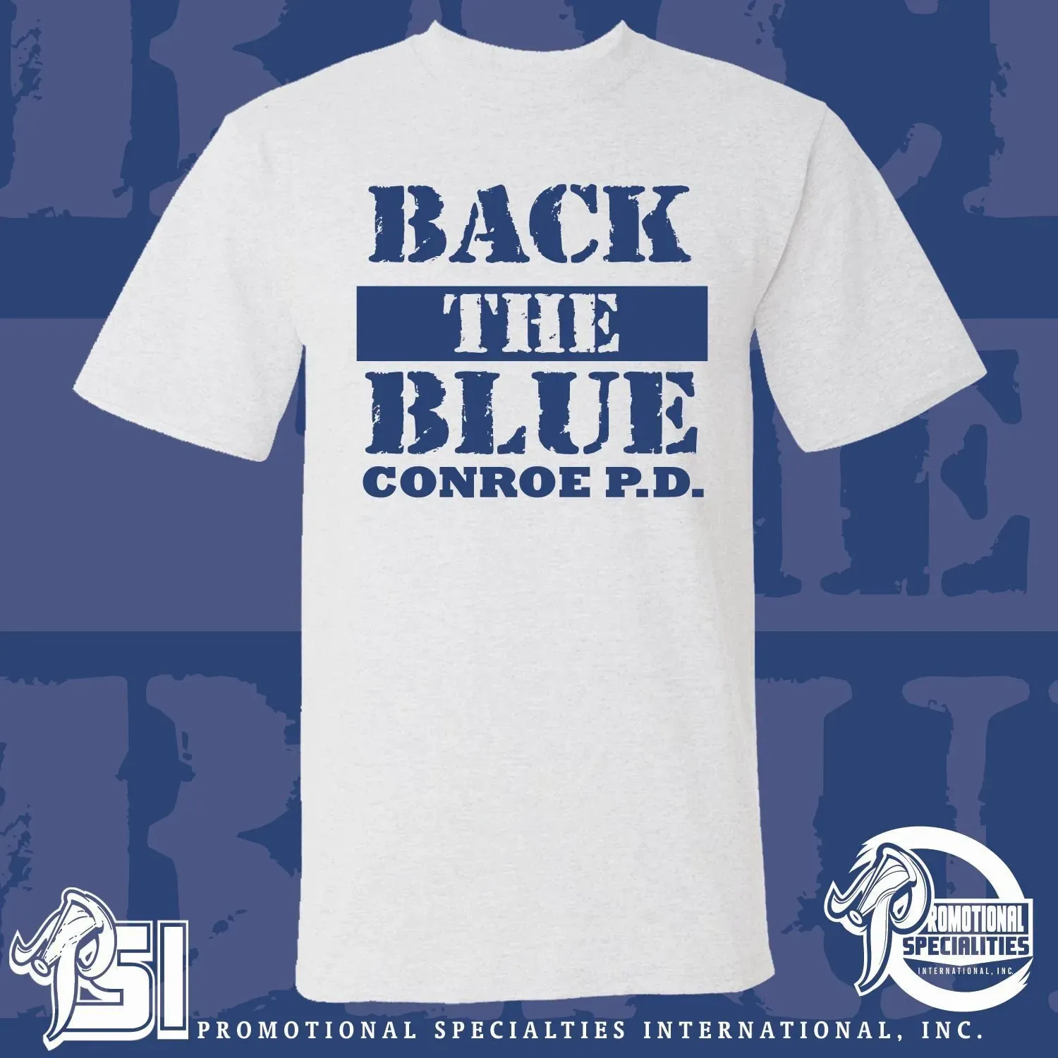 Back The Blue Shirt — Richland Hills, TX — Promotional Specialties International, Inc.