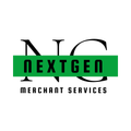 The logo for nextgen merchant services is green and black.