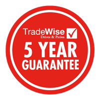 Tradewise Driveways & Patios of Ibstock offer a 5 year guarantee on all their work