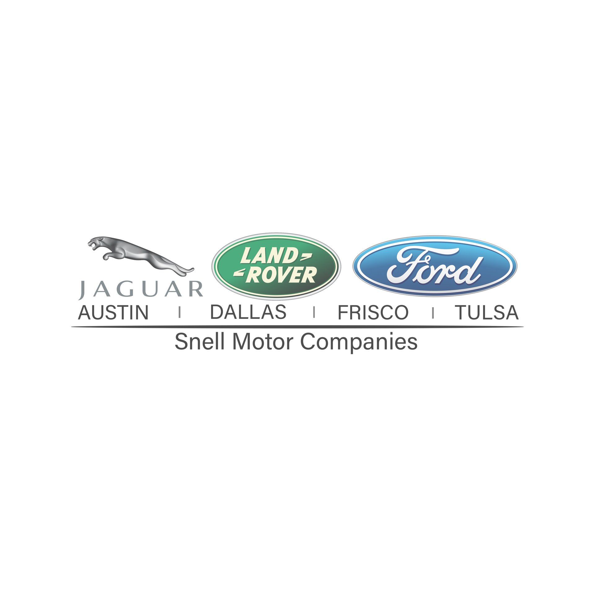 A logo for jaguar land rover and ford motor companies