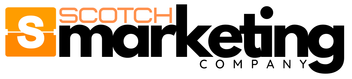 The logo for scotch marketing a digital marketing agency