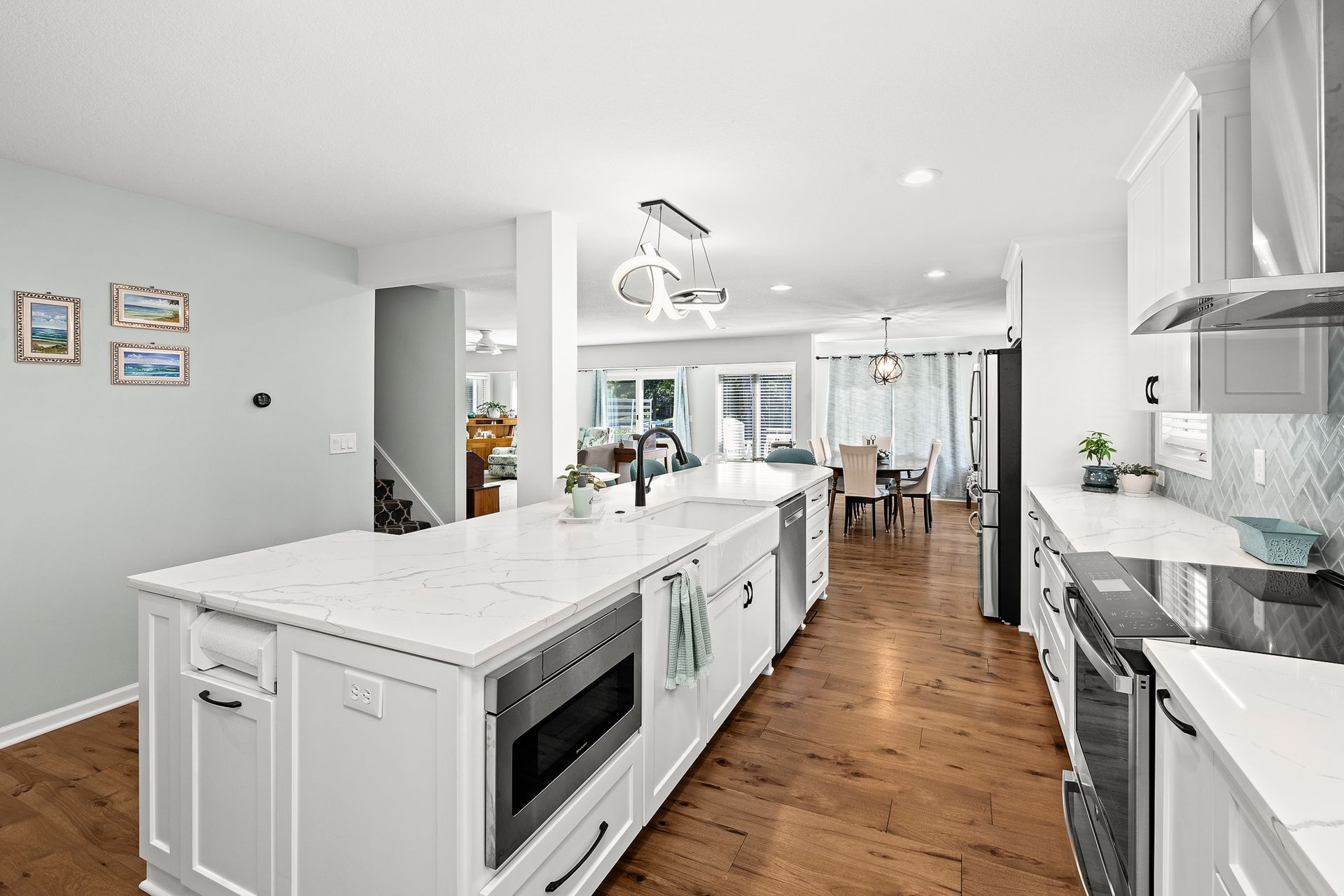 Remodeled kitchen by Gartman Remodeling in Kansas City