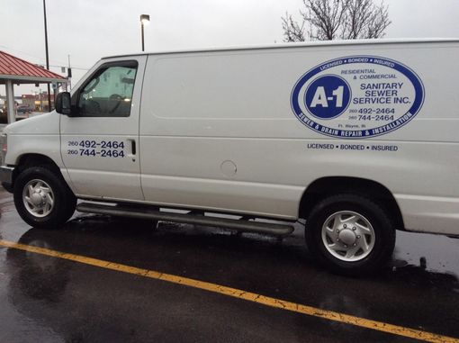 Company Used Truck — Sewer Installation in Fort Wayne, IN