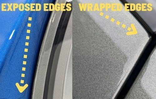 wrapped edges