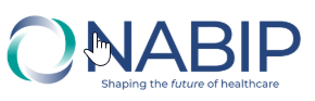 The logo for nabip is shaping the future of healthcare