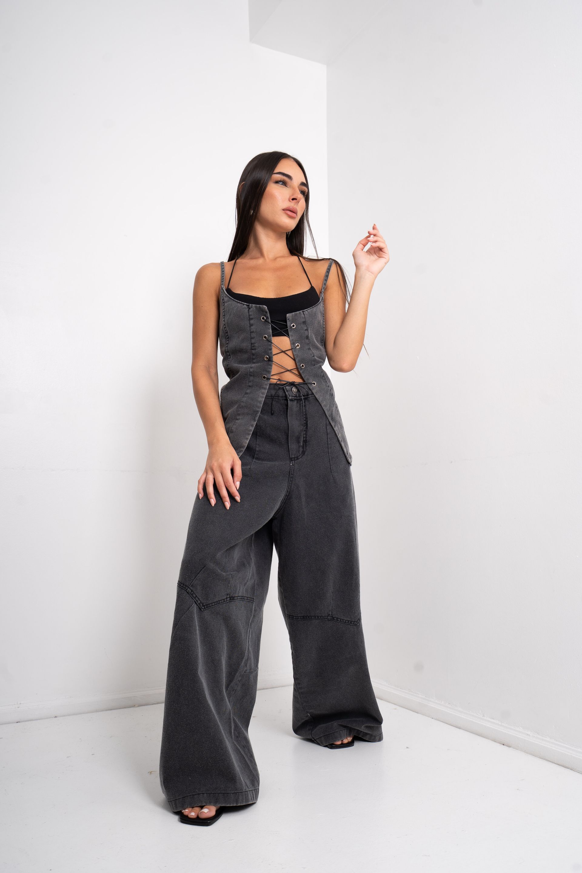 MIST denim chaleco