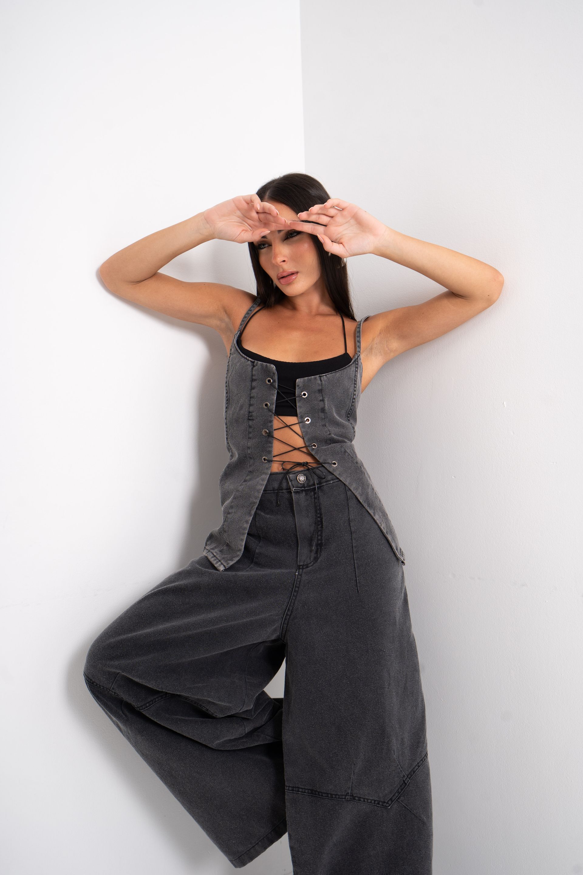 MIST denim chaleco