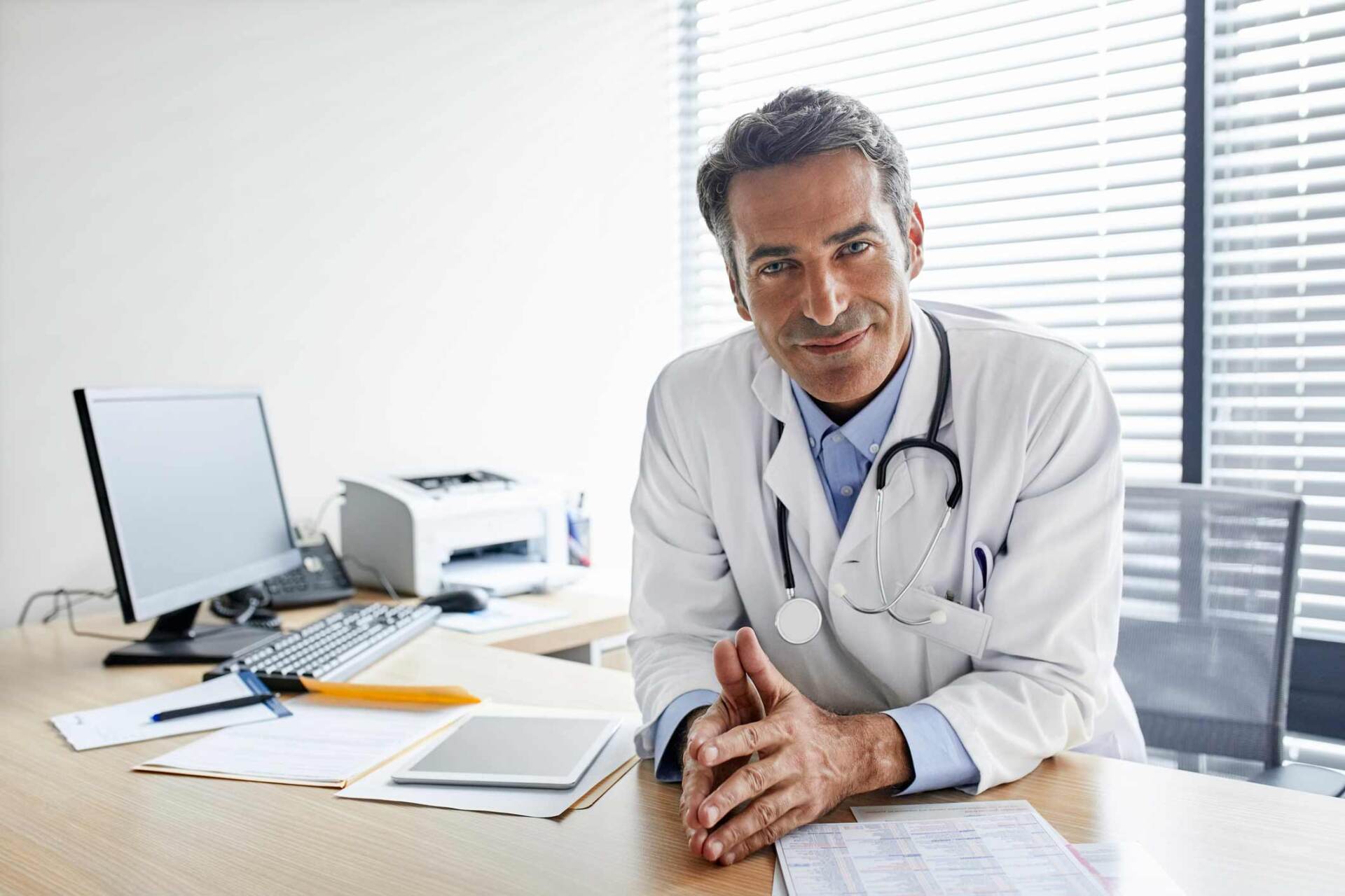 Smiling Male Doctor — Lexington, NC — Lexington Family Physicians, P.A.