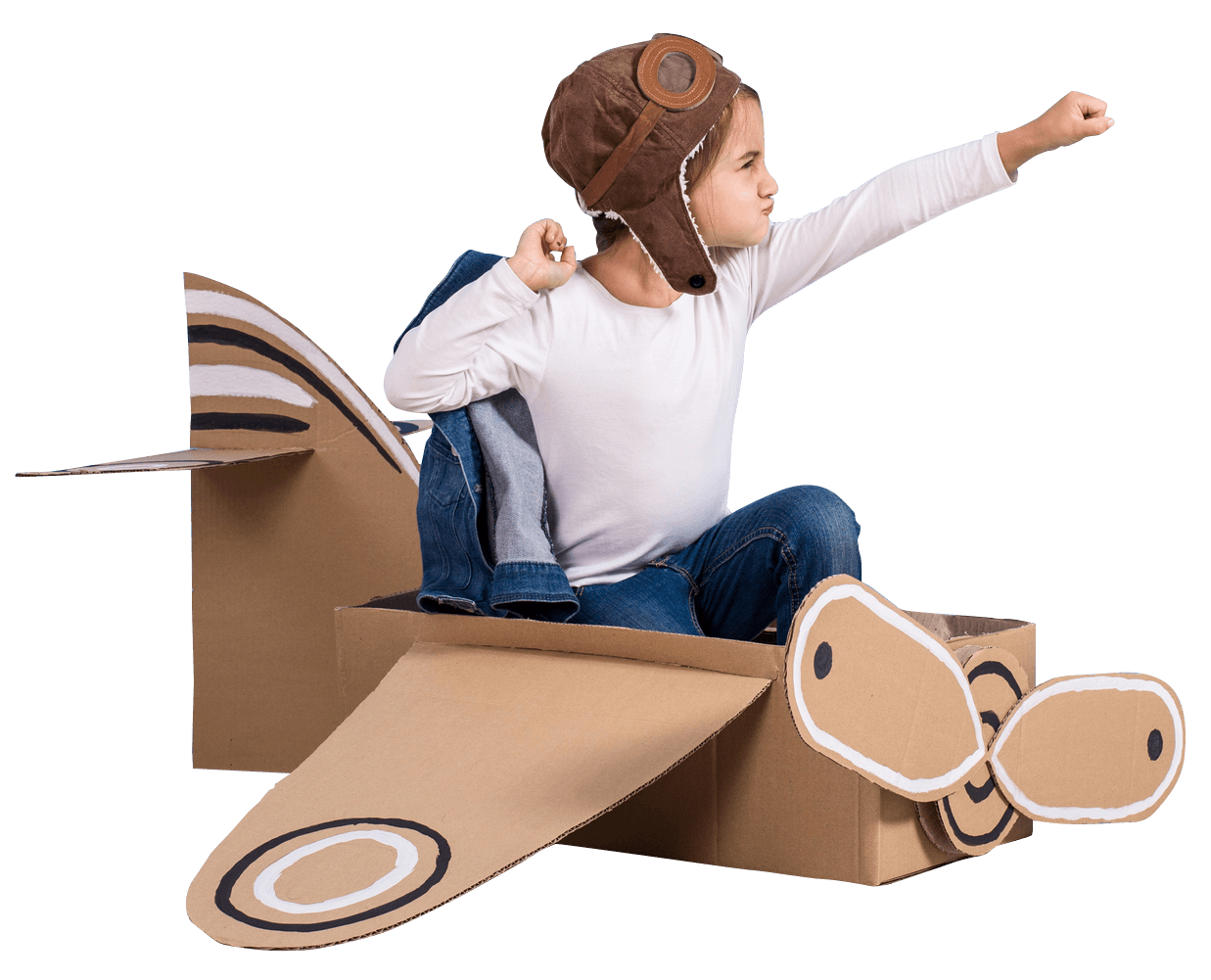 Creative Art — Child with Paper Plane in Edison, NJ