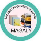 Es un logo de una empresa llamada magaly.