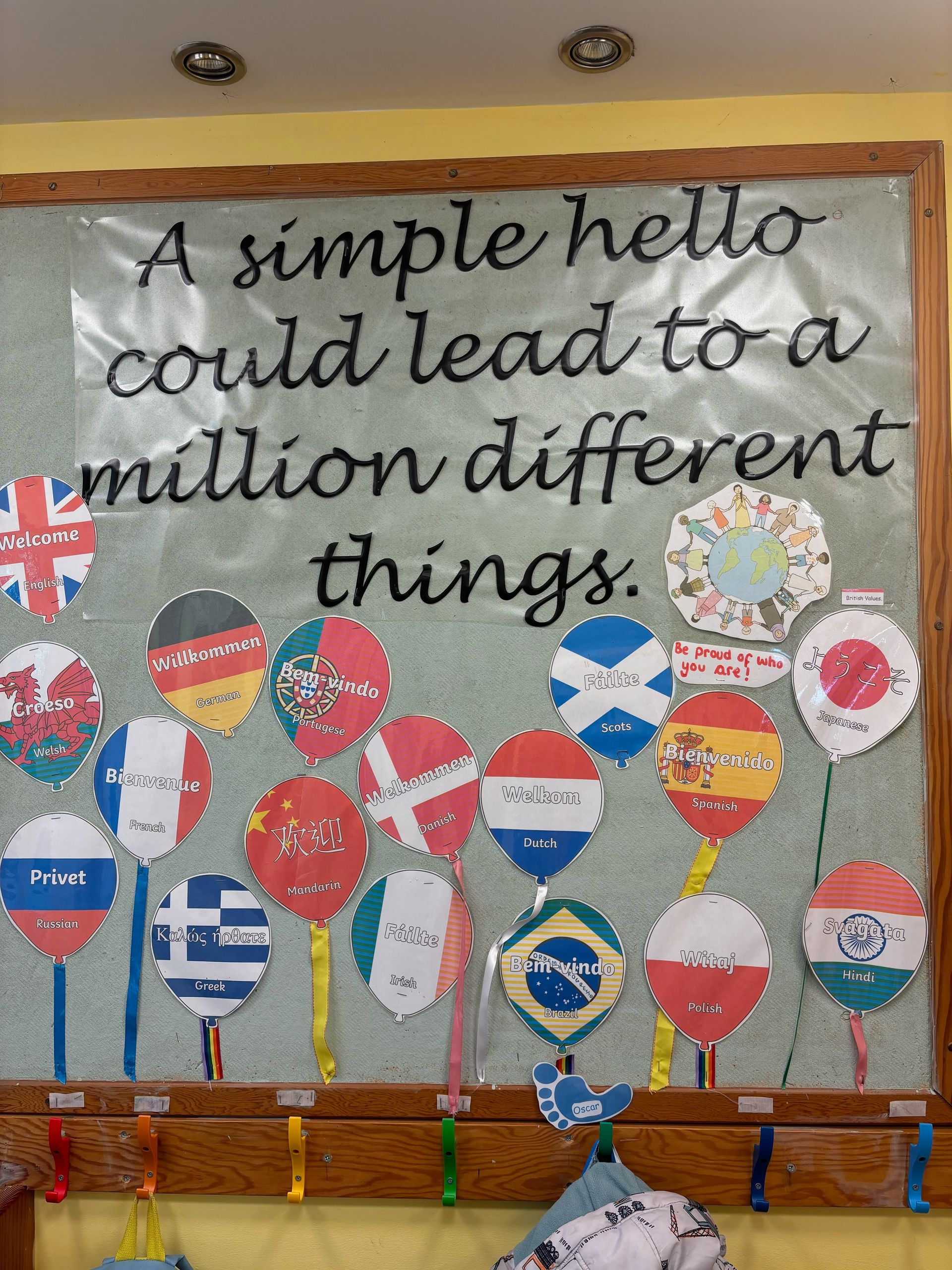 A simple hello could lead to a million different things