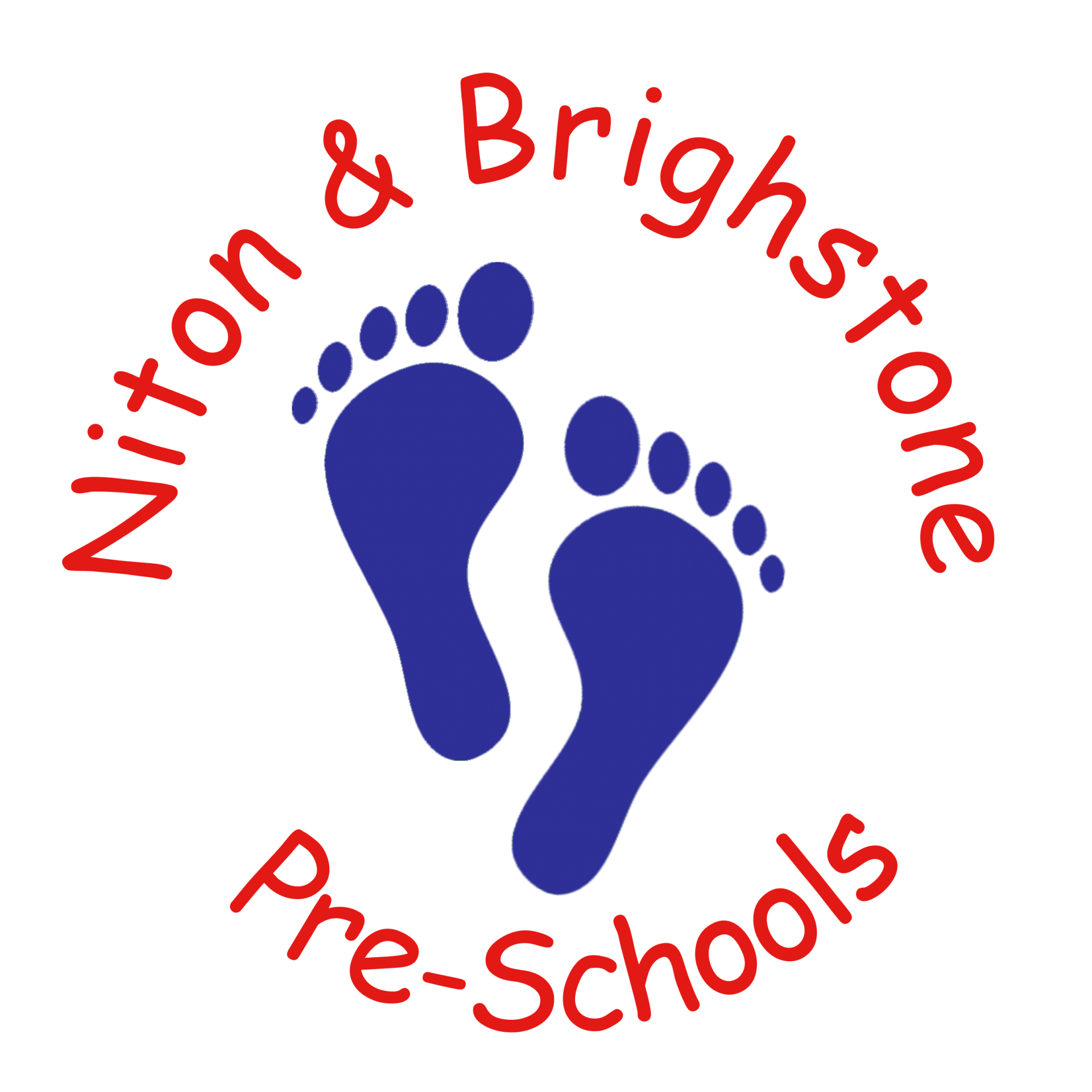 A logo for niton and brightstone pre-schools