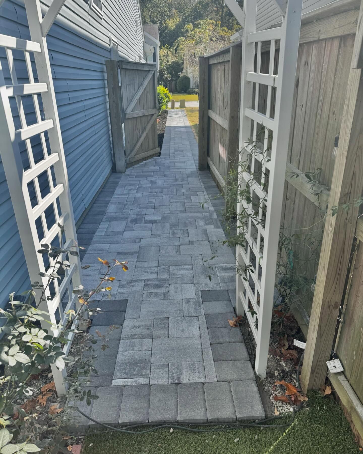 Paver walkway in Mt Pleasant, SC