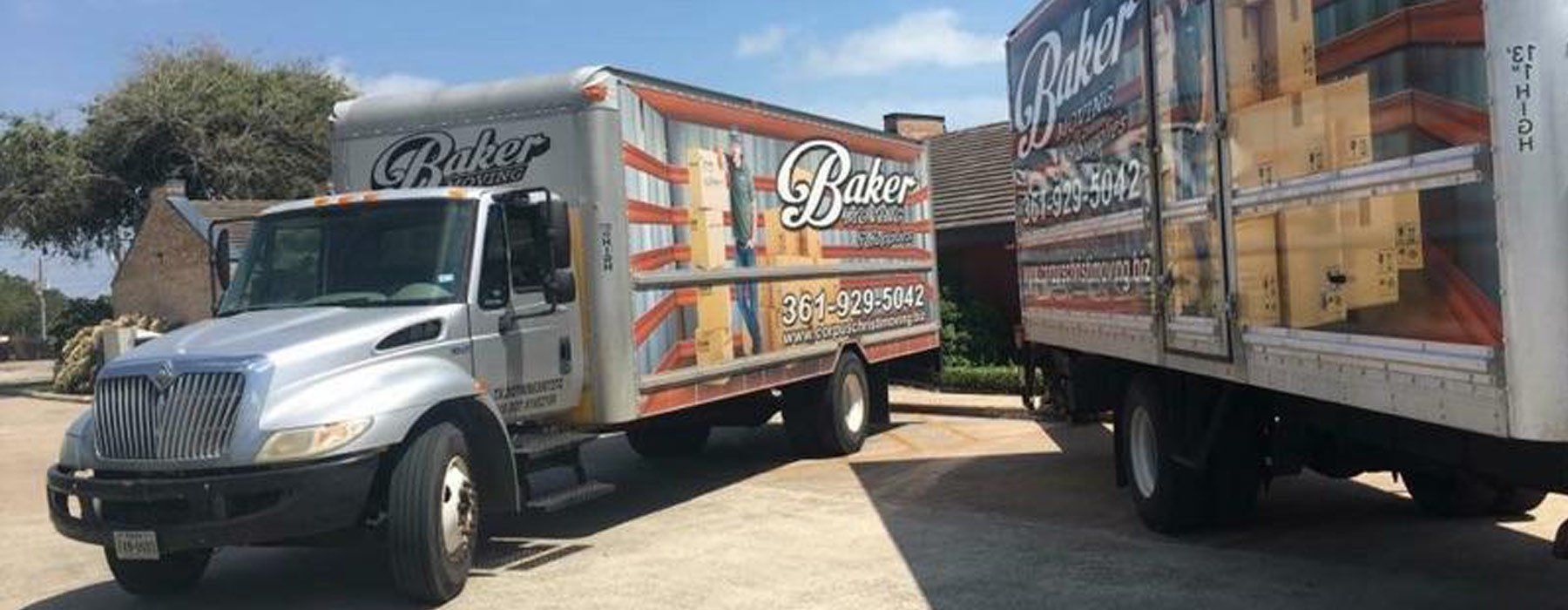 Rates — Front view of Baker Truck in Dr, Corpus Christi, TX