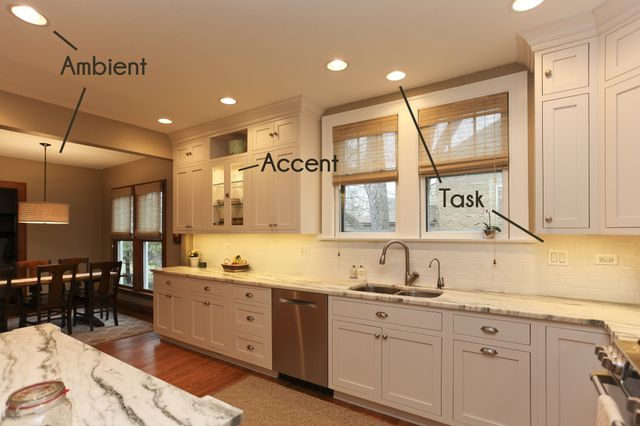 kitchen lighting recommendations for distances