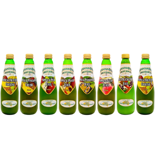 mountain fresh fruit juices bottles