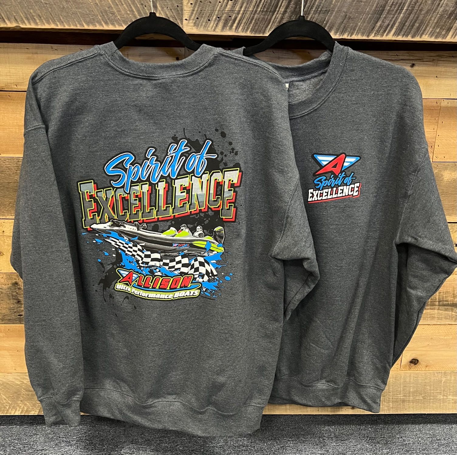 allison boats spirt of excellence shirt