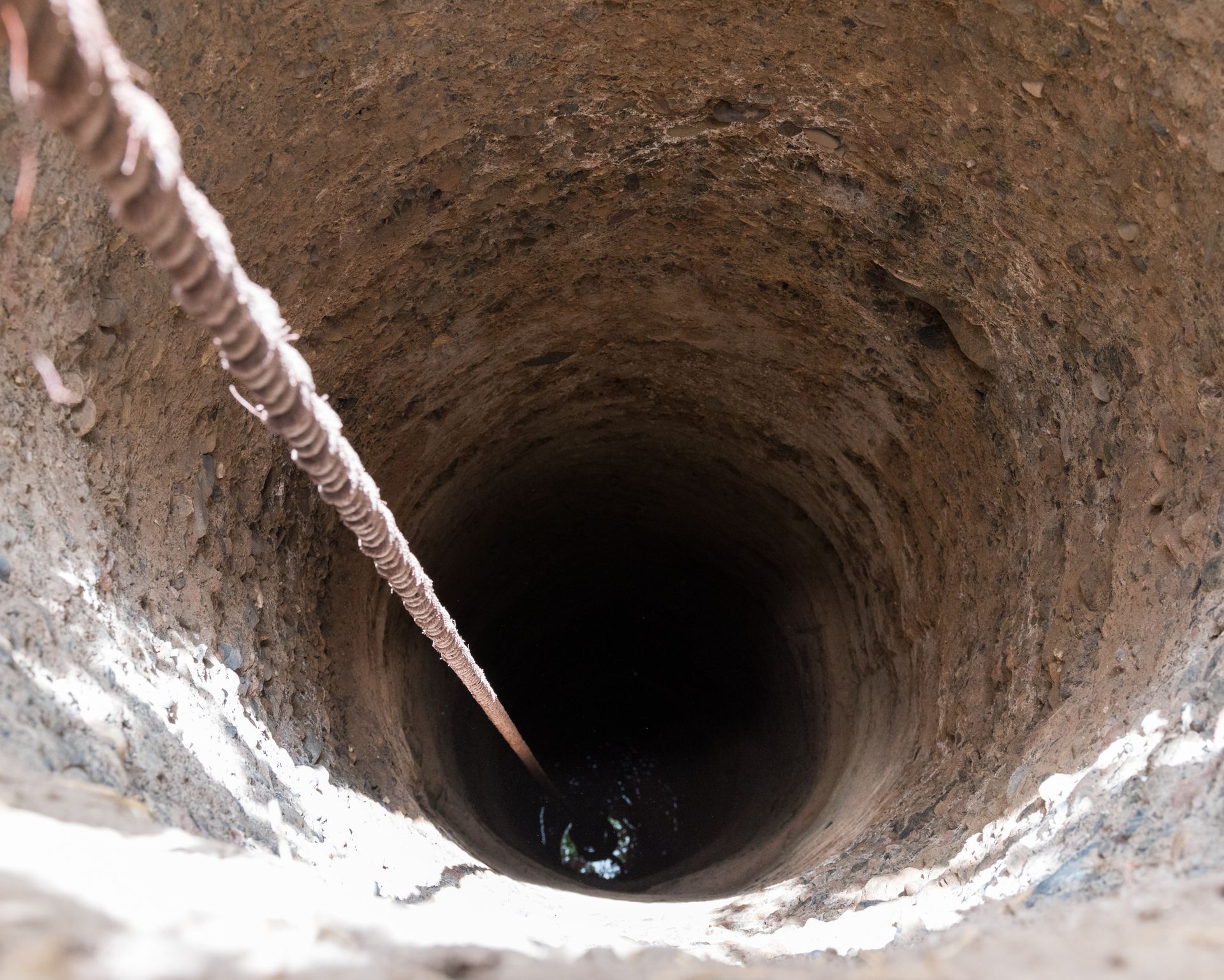 An old water well maintained by a trusted water well services company