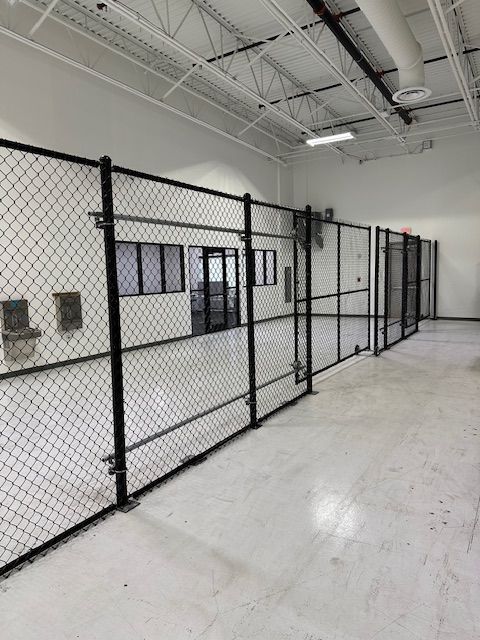 Chain link Fence installation