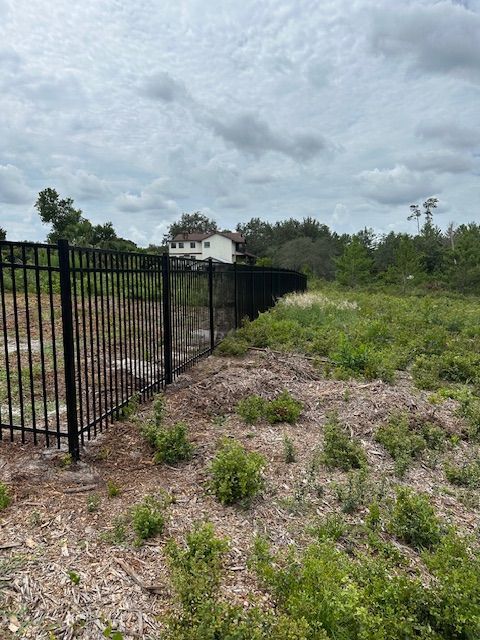 Custom aluminum fencing