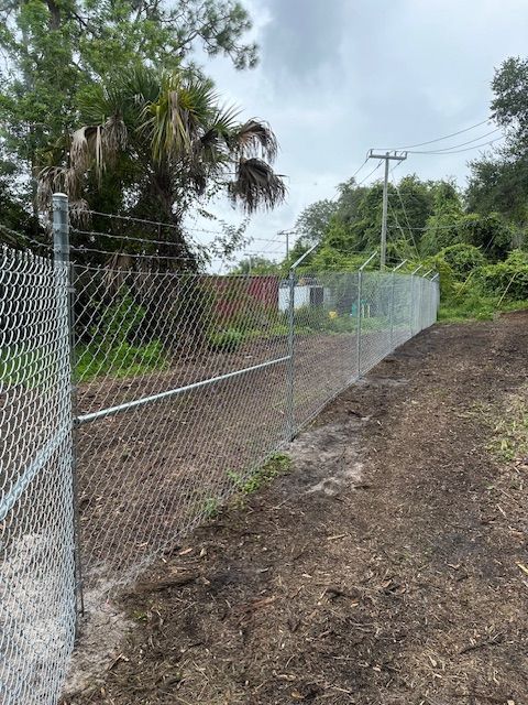 Chain link Fence installation
