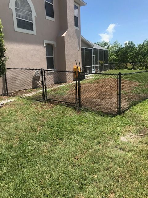 Residential Chainlink fence