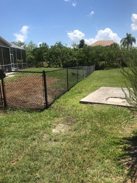 Vinyl-coated chain link