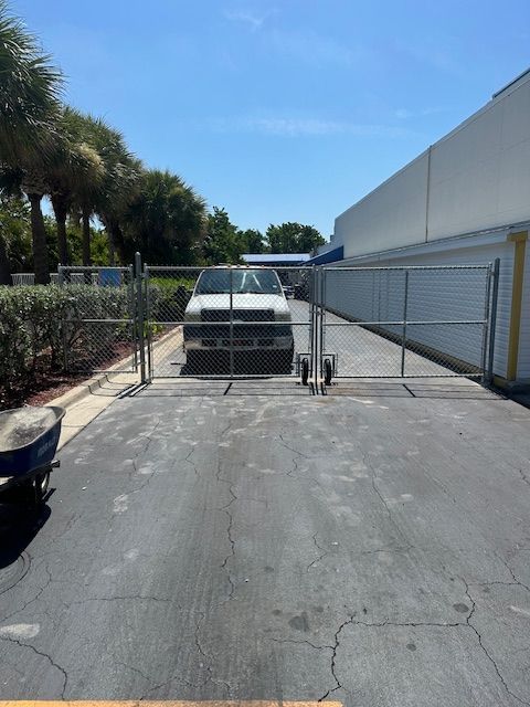 Chain link Fence installation