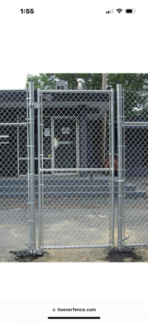 Chain link Fence installation