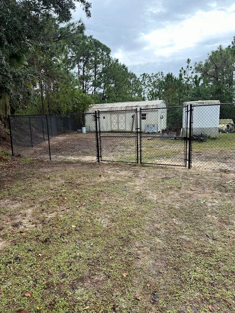 Chain link Fence installation