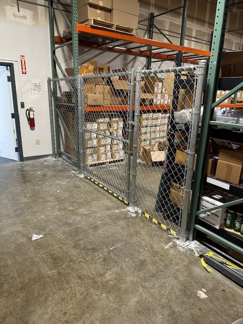 Chain link Fence installation