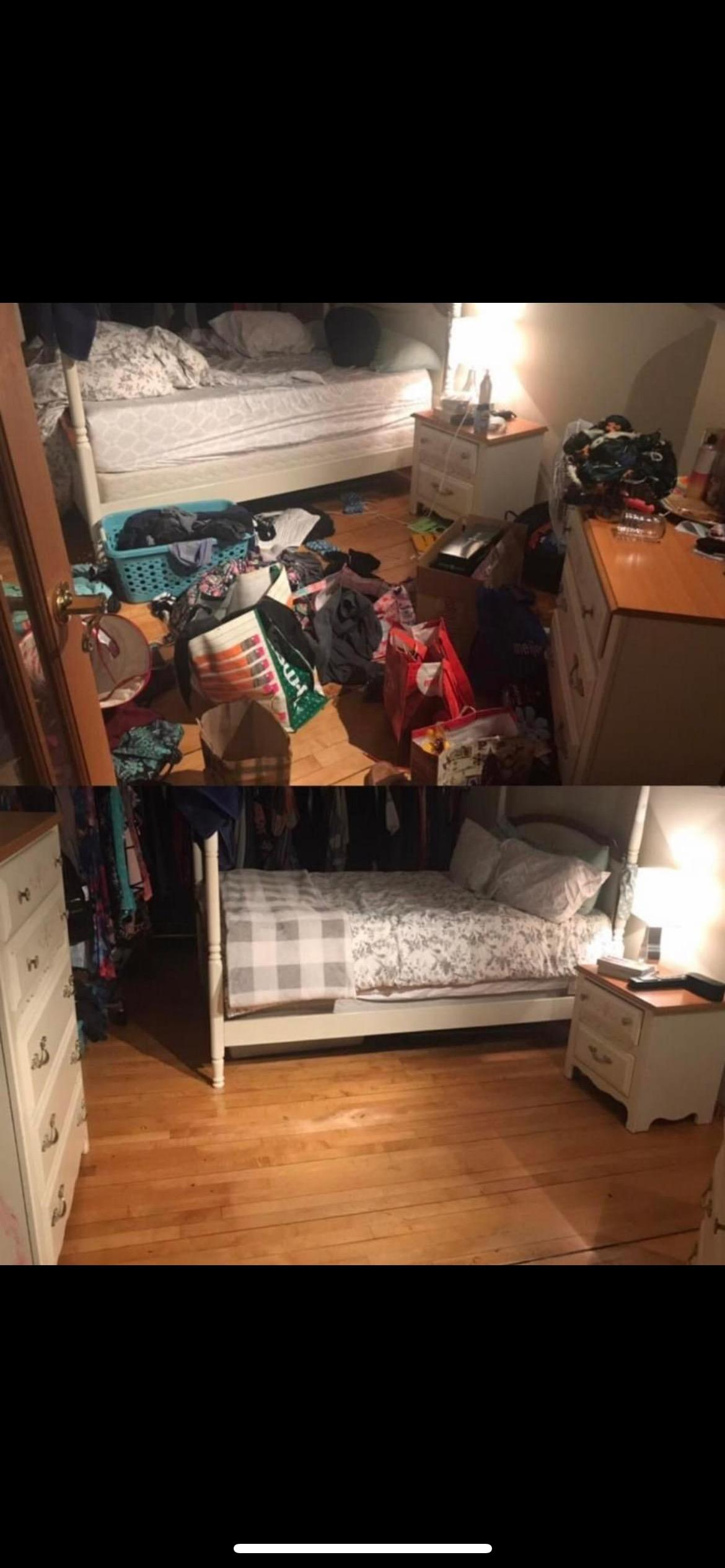 Before and after cleaning service — Dover, Stark County, Canton, Jackson Township, Belden Village, Green, Uniontown, Massillon, Louisville, Alliance, Bolivar, North Canton, OH — Rosmary's Cleaning Service