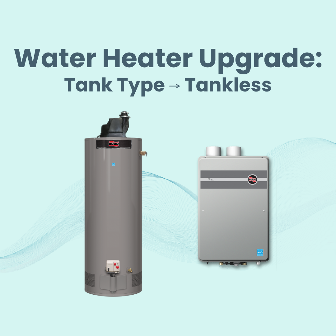 Water Heater Upgrade: Tank Type to Tankless 