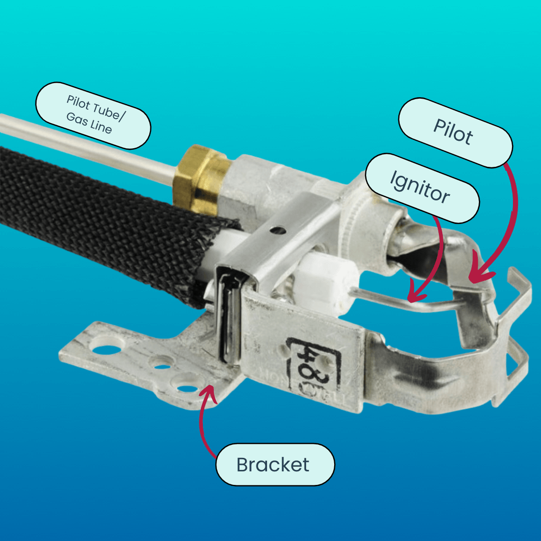 Pilot Assembly Diagram Close-up
