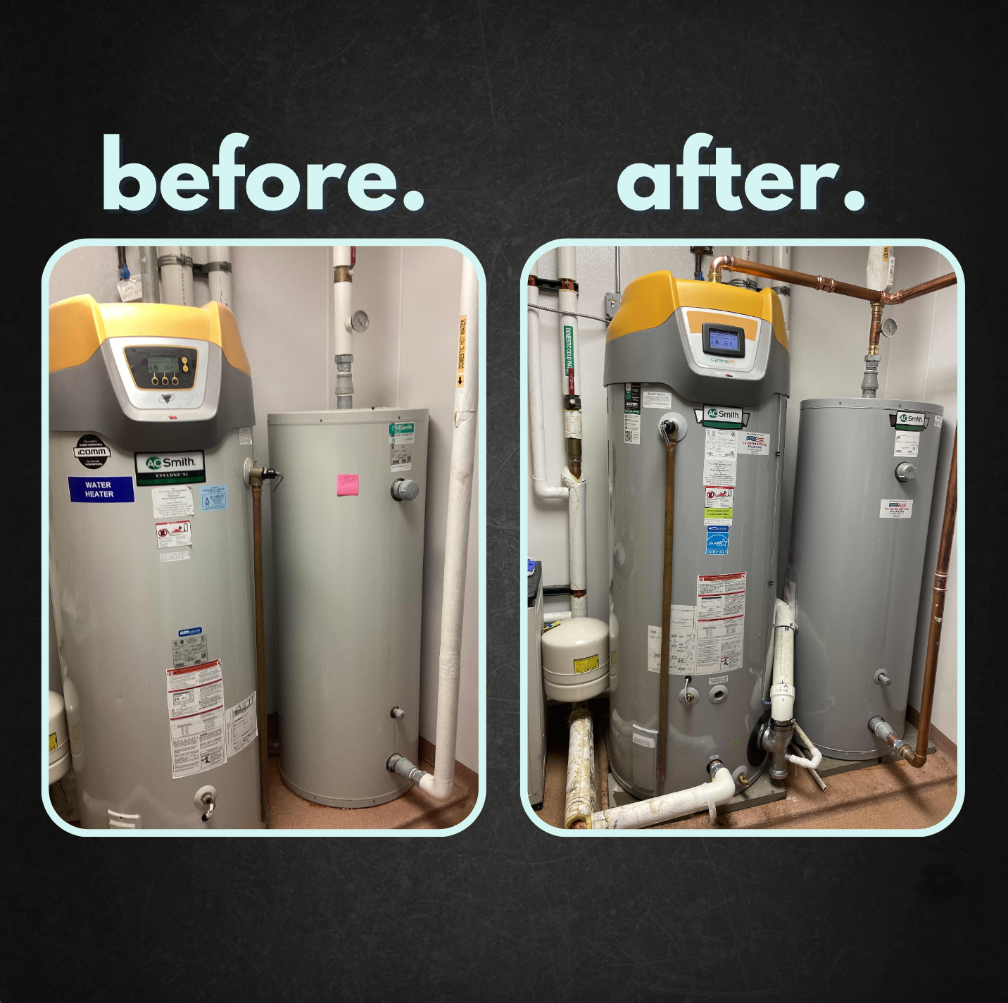 Commercial water heater replacement in Detroit, Michigan