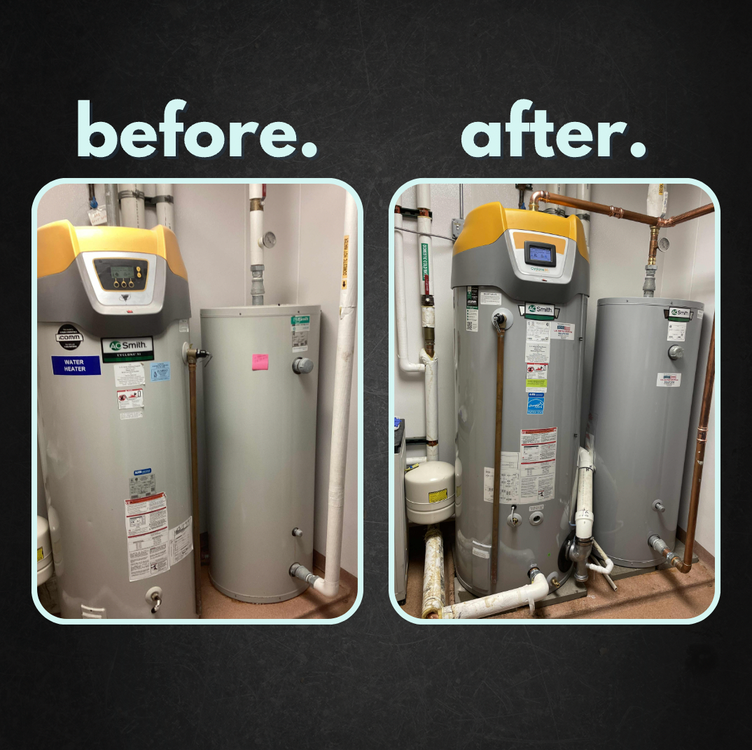 A.O. Smith Commercial Water Heater Replacement BTH 199 in Detroit, Michigan 2023