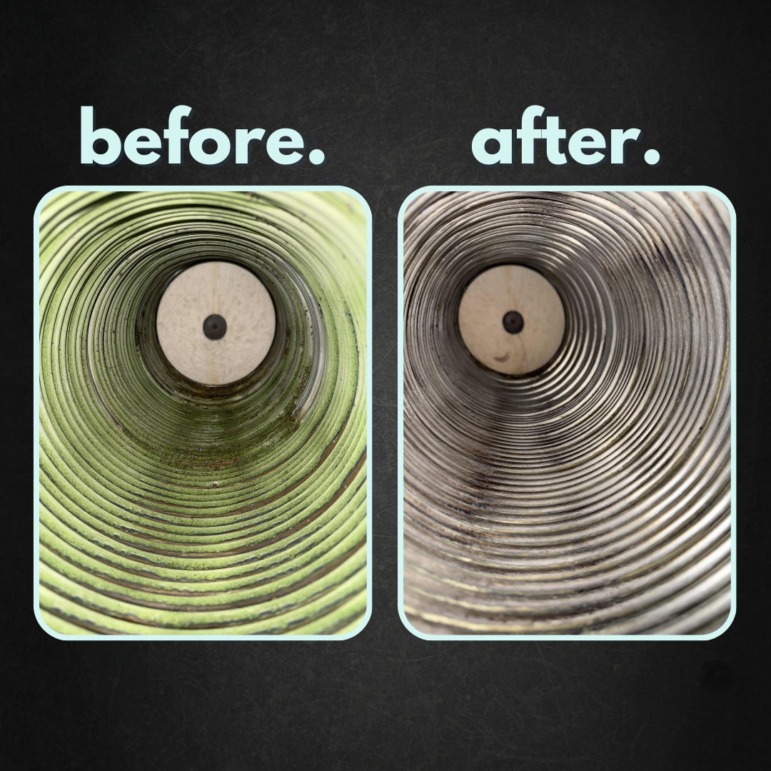 Armstrong tankless water heater heat exchanger maintenance before and after