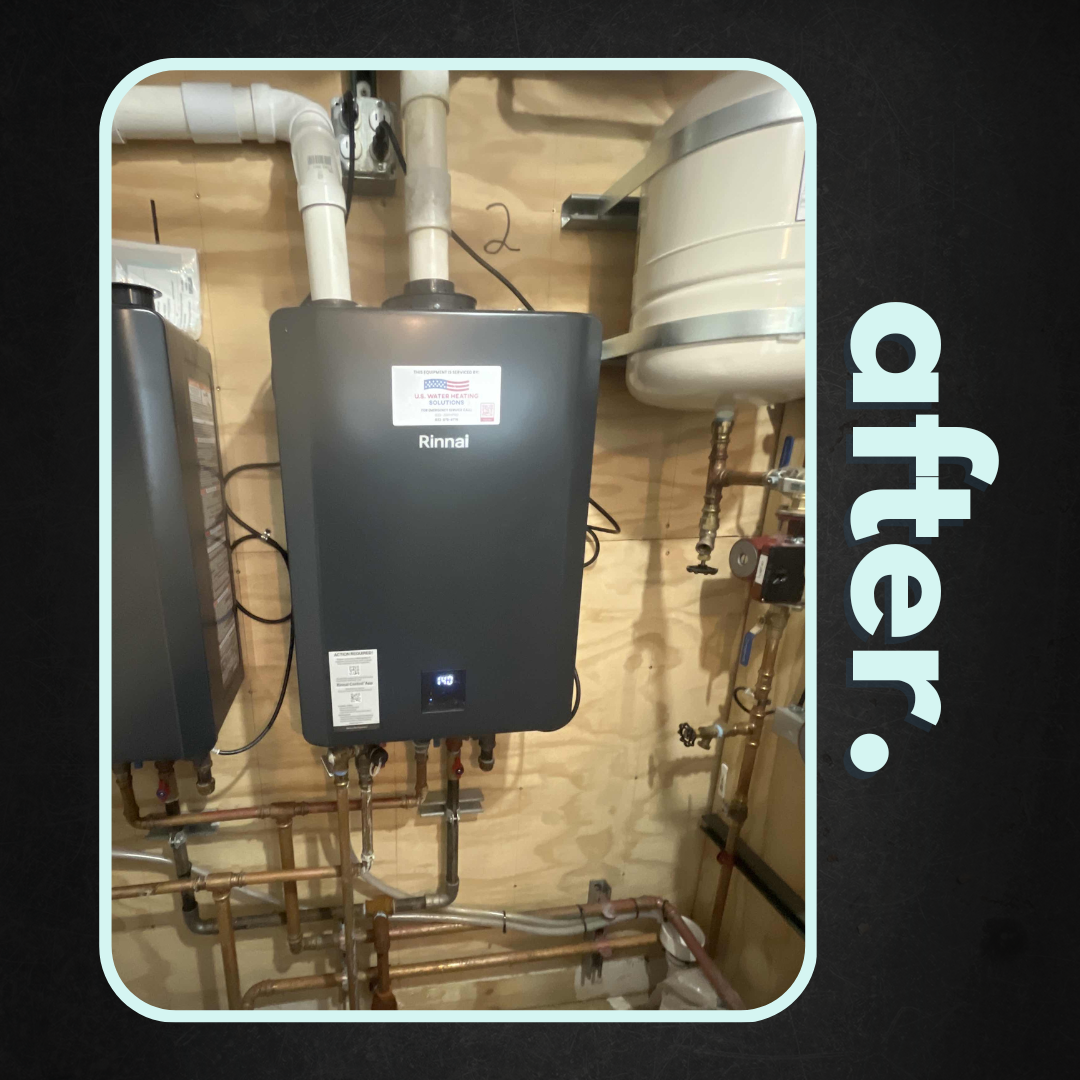 Rinnai tankless water heater warranty replacement in Novi, Michigan