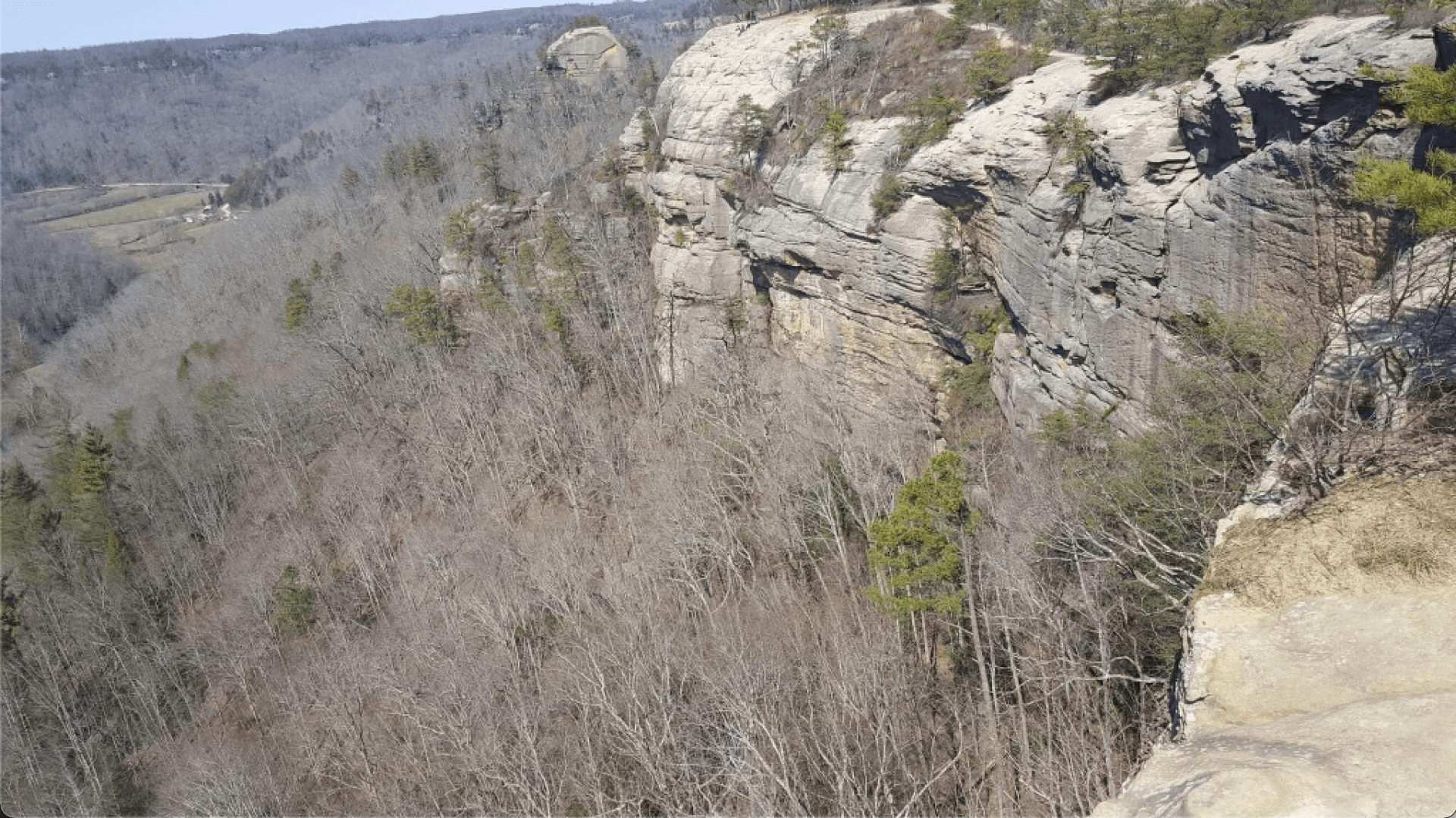 View of mountains in Kentucky