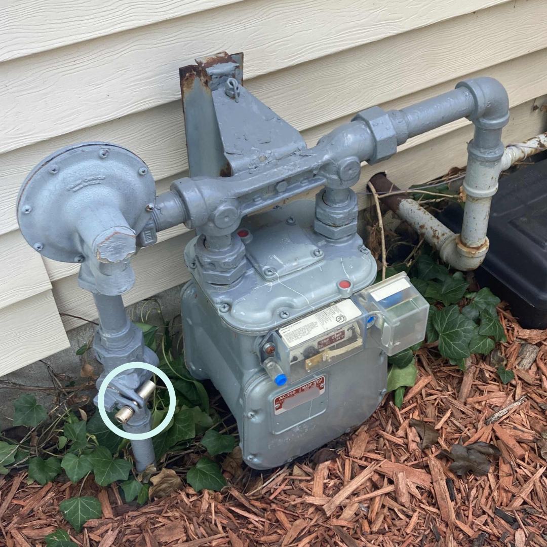 Natural Gas Meter Locked Out by Service Provider, No hot water