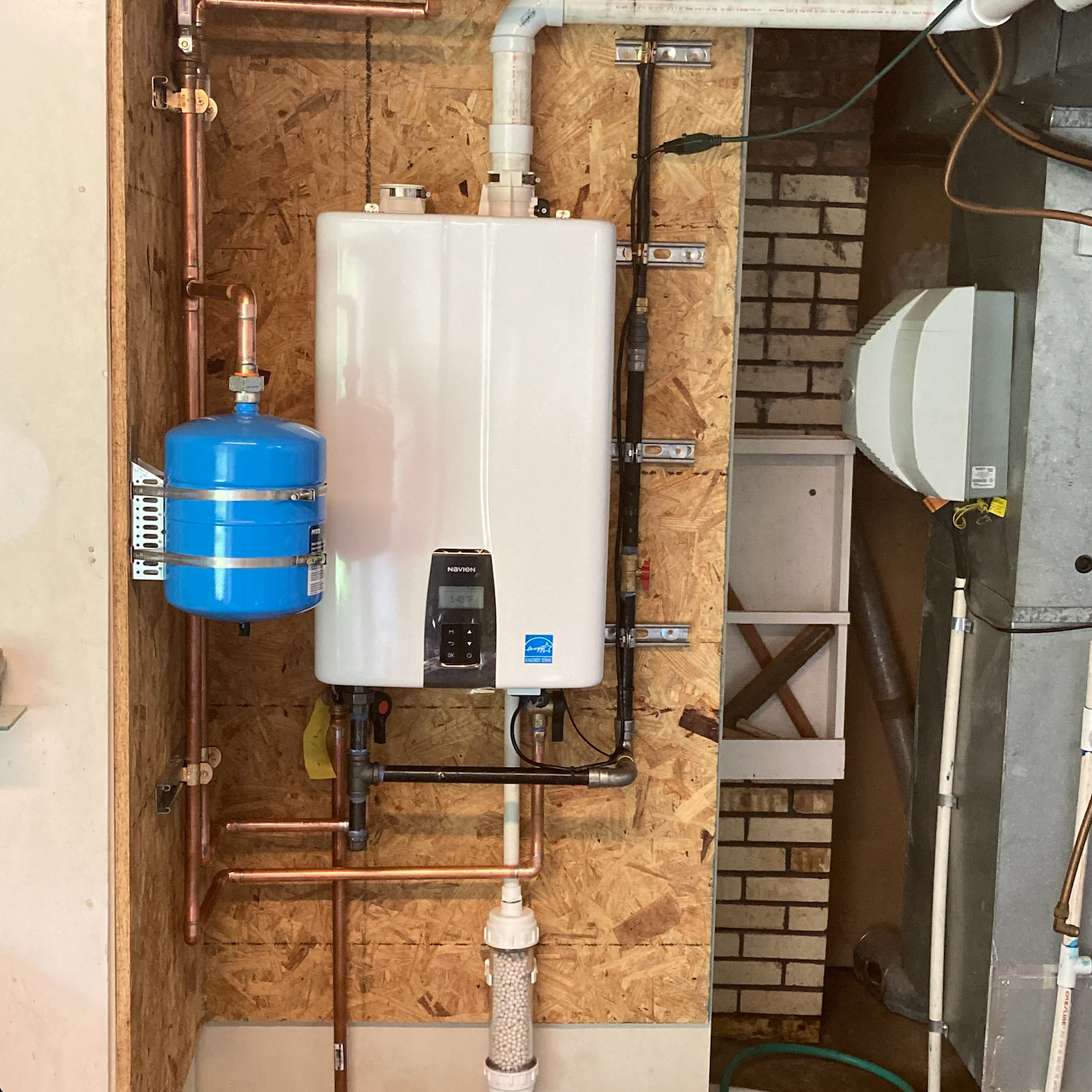 Navien NPE240A2 Tankless Upgrade