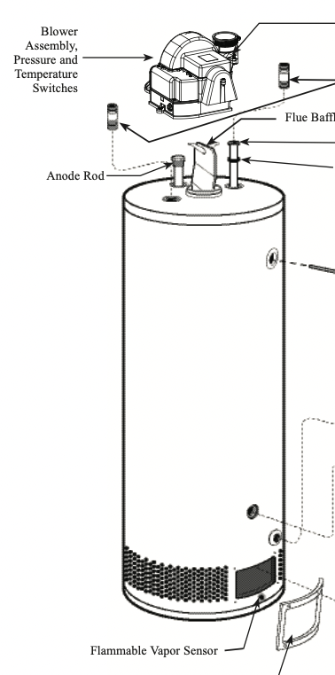 Water Heater Flammable Vapor Sensor 101