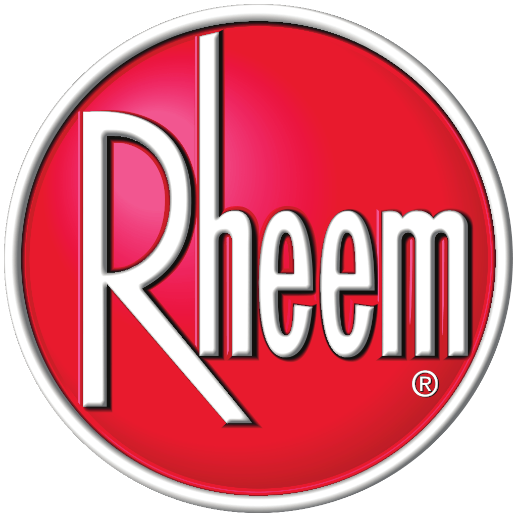 Rheem water heater logo, warranty service