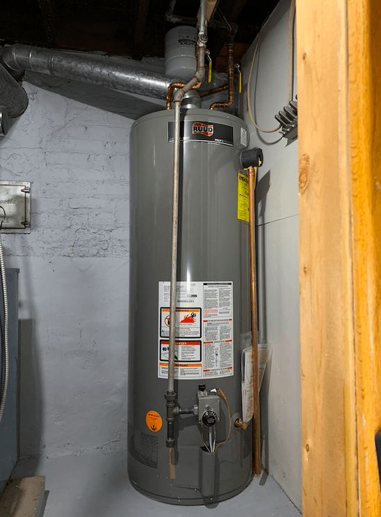 Ruud 50 Gallon Standard Atmospheric Water Heater Installation in Chicago
