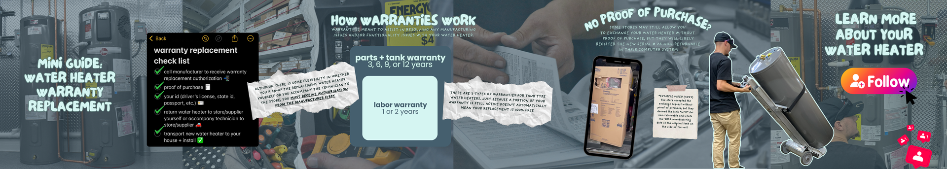 Mini guide to water heater warranty replacement