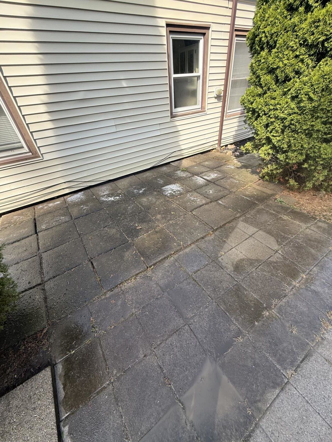 a dumpster filled with a lot of trash and junk .