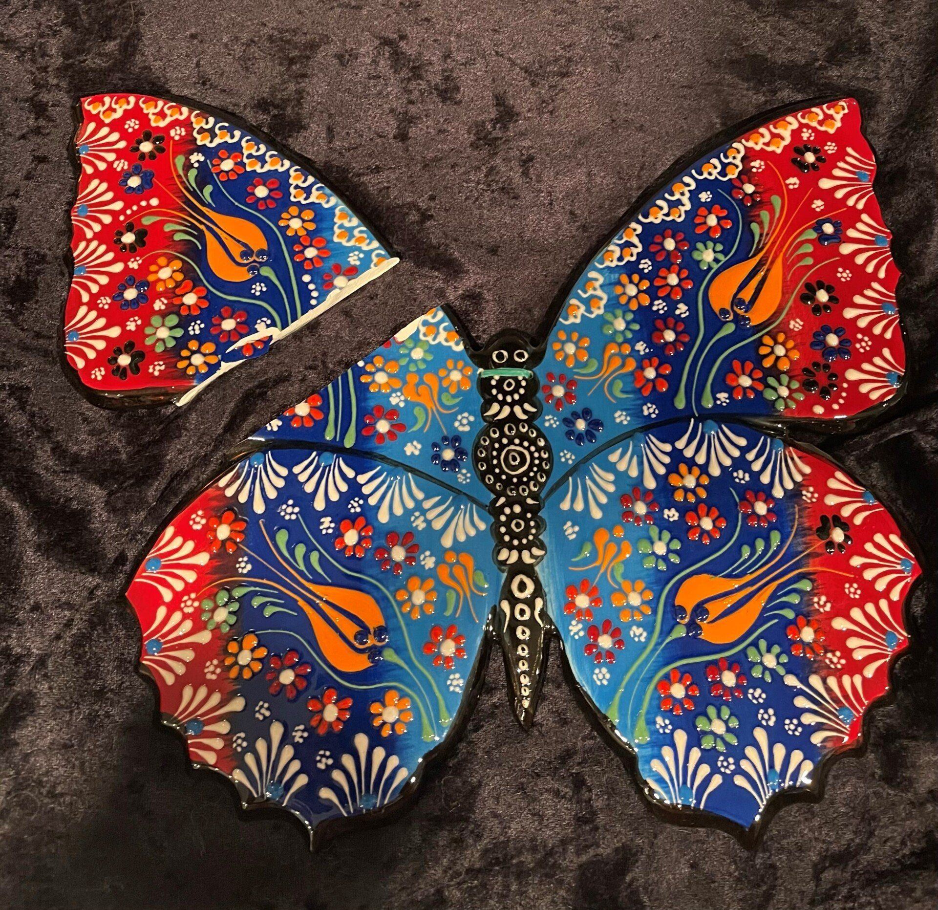 Restored Porcelain Butterfly — Tampa, FL — Antique Restoration and Design