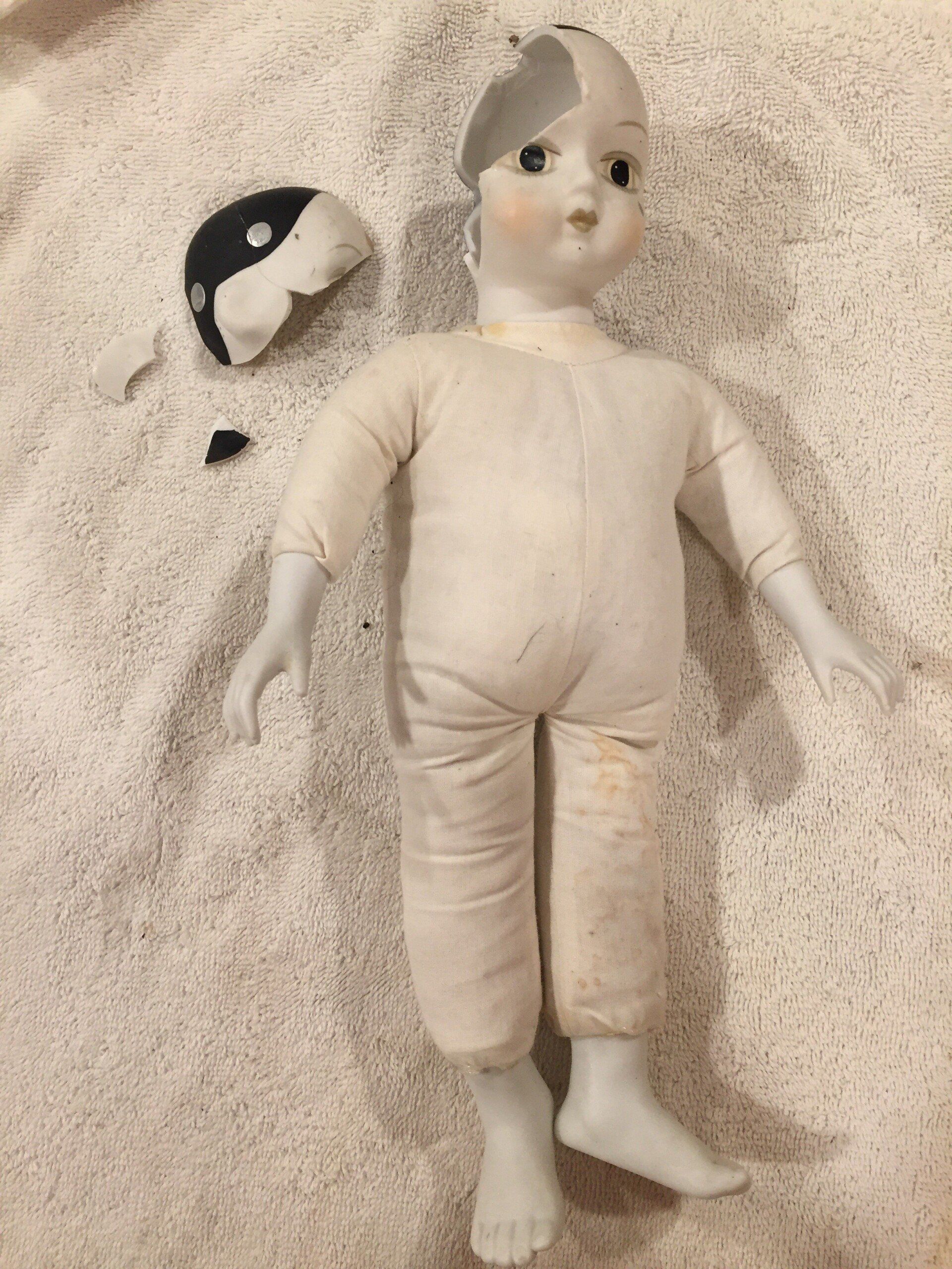 Broken Doll Head — Tampa, FL — Antique Restoration and Design